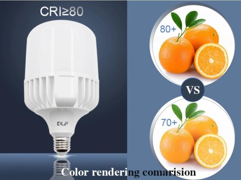 LED T Shape Bulb T80 18W 1620lm E27/B22 PF0.5 6500K Color Temperature