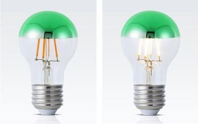 Top Green Cap A19 60 Mirror Dimmable LED Light Bulb