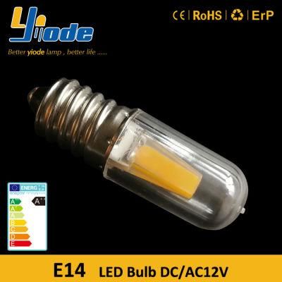 Dimmable 12-24V Edison Candle 2W E14 LED Light Bulb 3000K