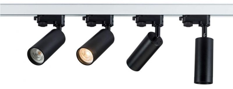 4wire 3W 5W 7W 9W LED GU10 Bulb Housing Interior Decorative LED Track Light Fixtures for Shops