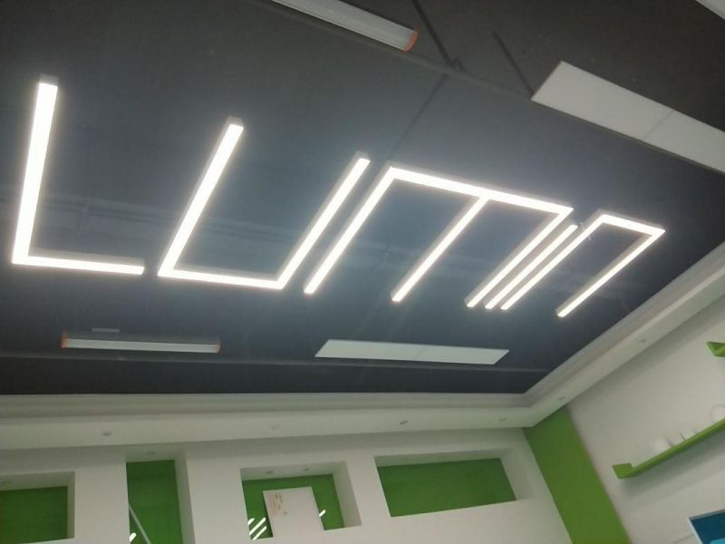 0.6m/1.2m/1.5m/2.4m Linkable Ceiling LED   Linear Light Super Tube for Industrial Lighting