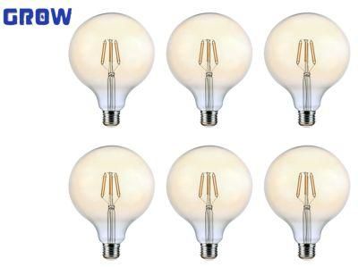 High Quality LED Filament Bulb G125 4W