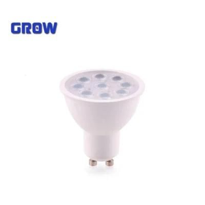 Hot Sale 3W/5W/7W GU10 MR16 LED Bulb Lamp for Indoor Lighting and Decoration Energy Saving LED Spotlight Bulb with CE RoHS ERP Approval