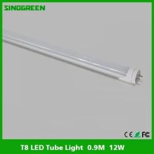Ce RoHS FCC T8 LED Tube Light (0.9m-12W)