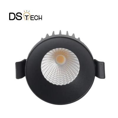 8W LED Semi Downlight Round Recessed Type No Dimmable