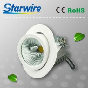 Sw-Cl20-E01 20W Gimbal LED Downlight Fixture/ Dimmable Trunk Ceiling Downlight / 20W 30W LED Downlight