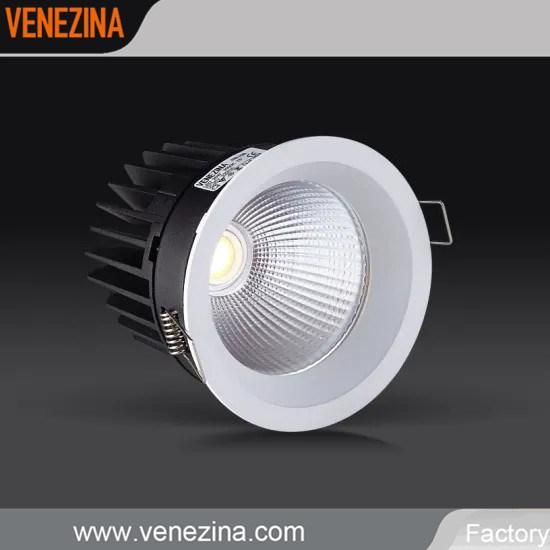 Manufacturer COB LED Downlight Recessed LED Lighting Lights IP44 Cutout 105mm