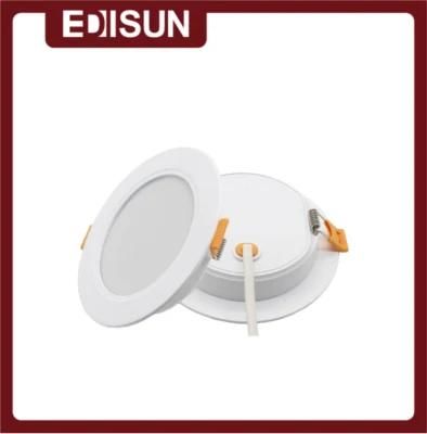 New ERP Dob IP54 Waterproof Recessed Downlight Round Slim Panel Light 5W 9W 12W 18W 24W