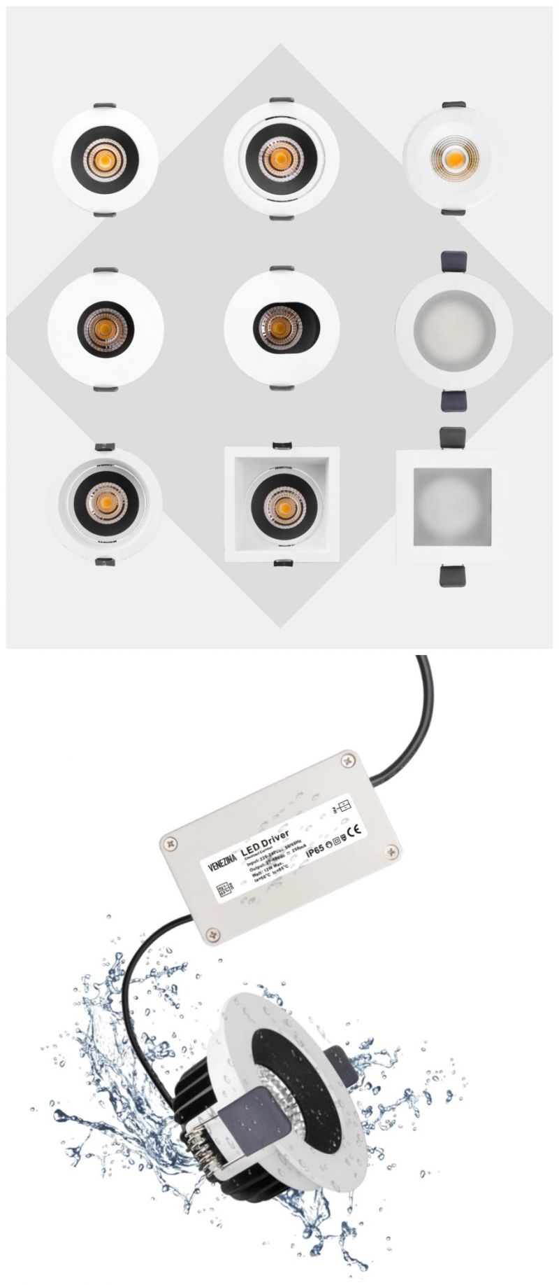 High Quality Commercial COB 10W Anti-Rust Waterproof IP65 LED Spotlight