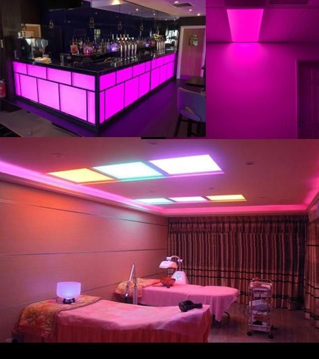 5 Years Warranty Ultra-Thin RGB Ceiling LED Panel Light 1200X300