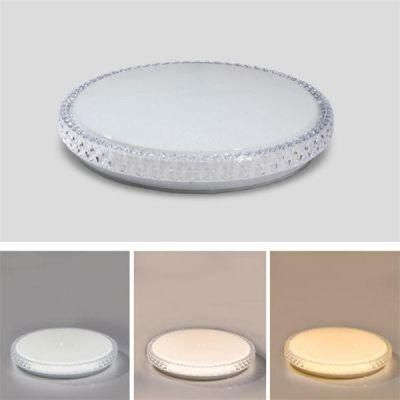 Golden Crystal Round Cover Ceiling Lights for Indoor Lighting and Decoration