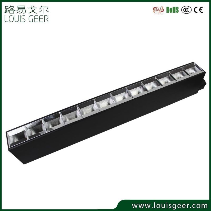 LED Track Light Linear Rail COB Dimmable 220-240V 60W Light Magnetic Track Rail Lamp Lighting System