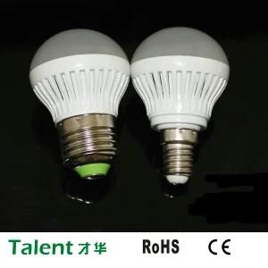 Plastic Housing 5W E27 E14 LED Bulb