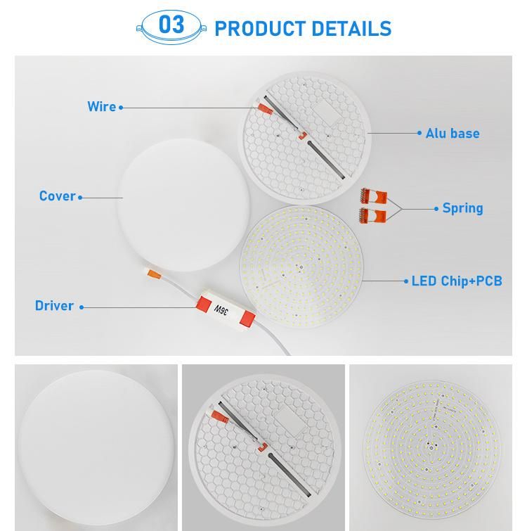 Modern New Design Hot Sale Farmeless Adjustable Holesize