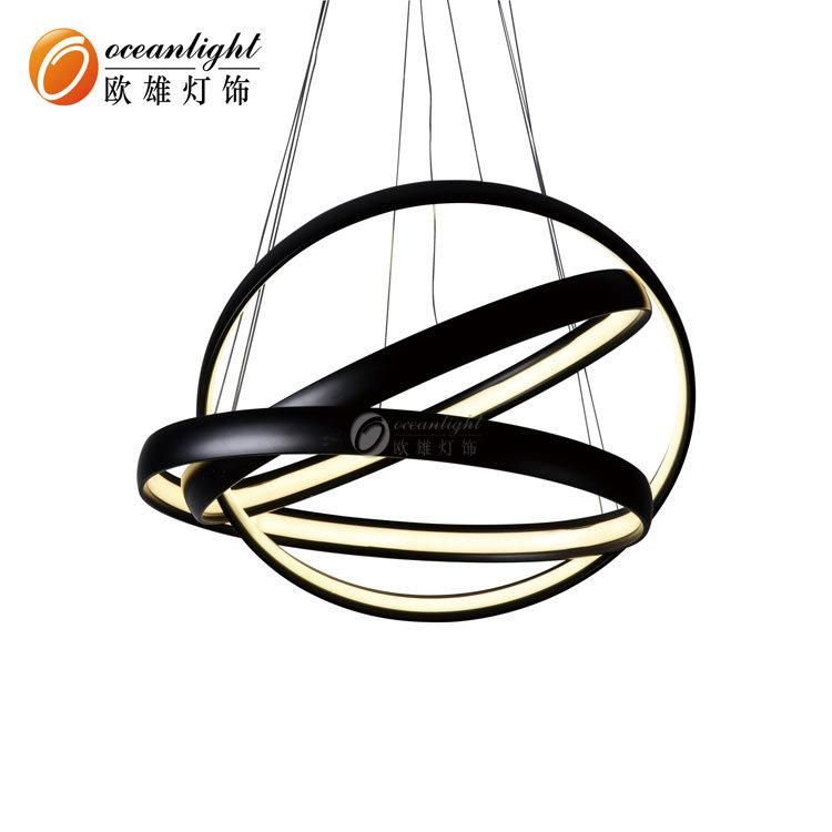 Wholesale Modern LED Pendant Light Acrylic Hanging Circle Lamp in Living Room Decoration Omd81730009