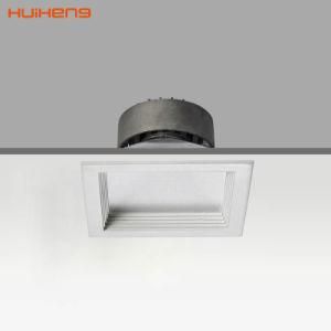 Rectangle 12W 15W Aluminium LED Recessed Ceiling Spot Down Light