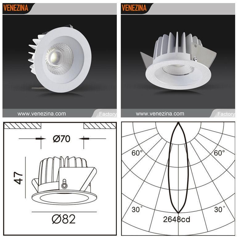 COB LED High Efficiency Recessed Down Light-R6153