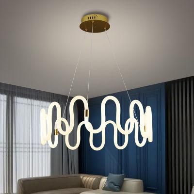 Dafangzhou 230W Light China Cloud Chandelier Manufacturers Lighting Sliver Frame Color Metal Chandelier for Home