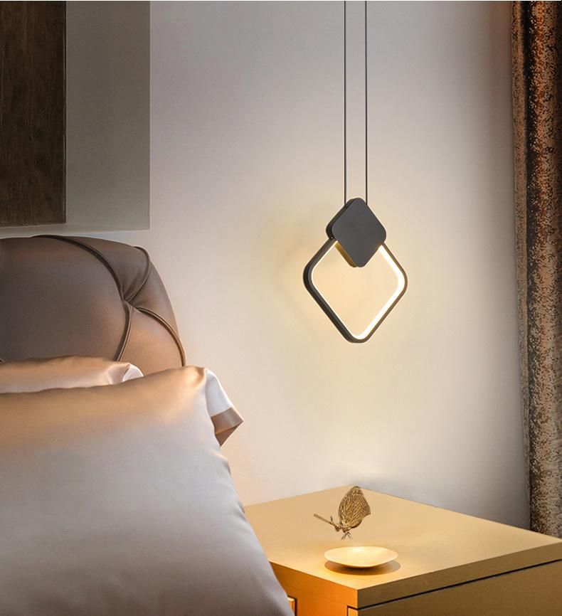 Bedroom Bedside Hanging Hotel Room Certificated LED Pendant Lamp
