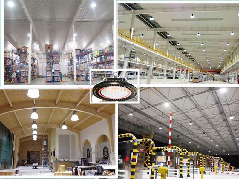 Microware Motion Sensor 200W UFO Industrial Highbay LED Light for Factory Warehouse Warehouse