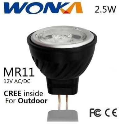 Hot-Selling Low Voltage 2.5W MR11/Ar11 LED Spot Light with 3 Years Warranty