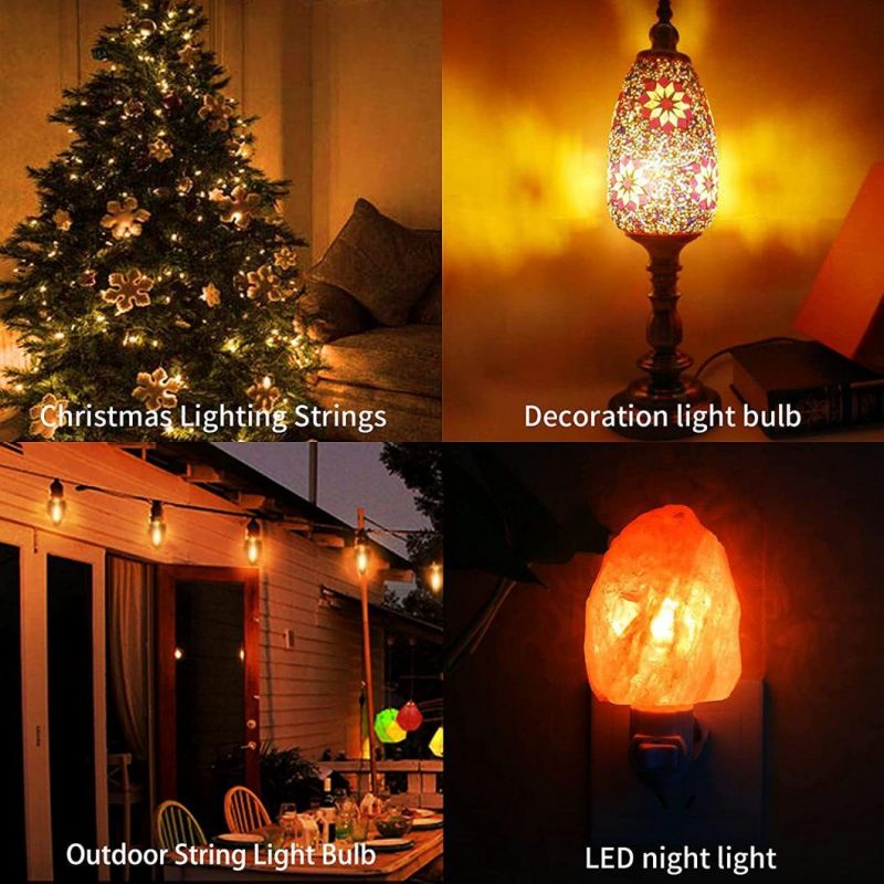 Mini E12 E14 Candelabra Base C7 Candle LED Night Light Bulb