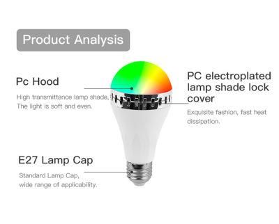 Blueteeth AC85-265V6w RGBW Music LED Lamp Bulb