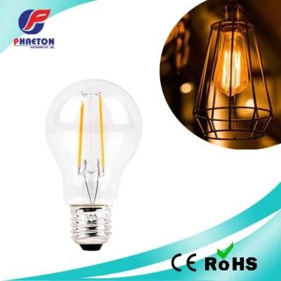A60 E27 2W LED Filament Bulb (pH6-3001)