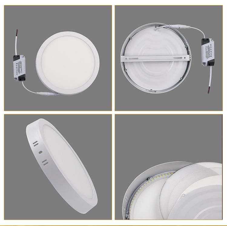 Round Dimmable 12W Outdoor Sensor Photography Panel Light