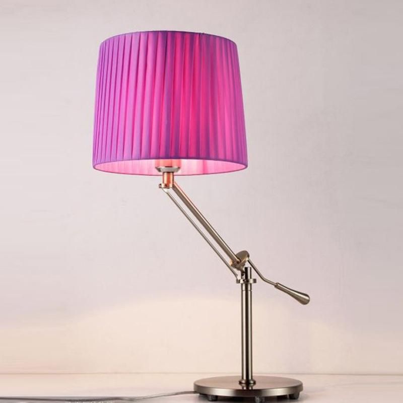 Modern Bedroom Table Lights Color Fabric Cute Desk Lamp (WH-MTB-233)