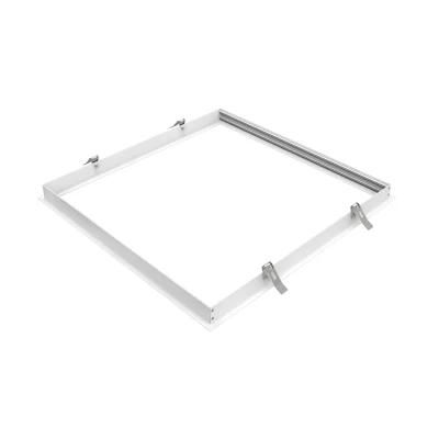 Matte White Color Recessed Mount Aluminum LED Panel Light Frame for LED Panel