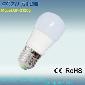 3W LED Bulb Light with Plastic Aluminum Material (QP-TD-3010)