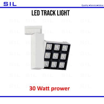 High Quality COB CE 30watt Anti-Glaring and Advanced Heat Dissipation LED Track Light