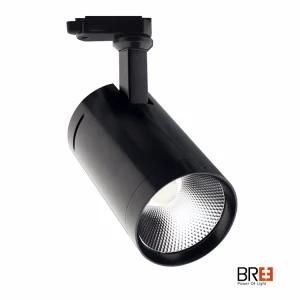 COB 30W LED Track Light Black or White Housing for Commercial