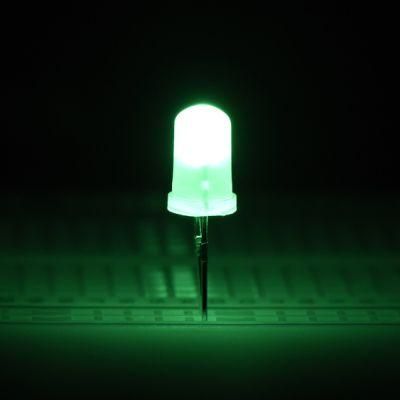 5mm Round LED Common Cathode LED Diode Light Round 20mA Super Bright Bulb Lighting Lamp Electronic Components Light Emitting Diodes