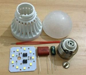 SMD5630 12W E27 Cheap LED Bulb Plastic Housing