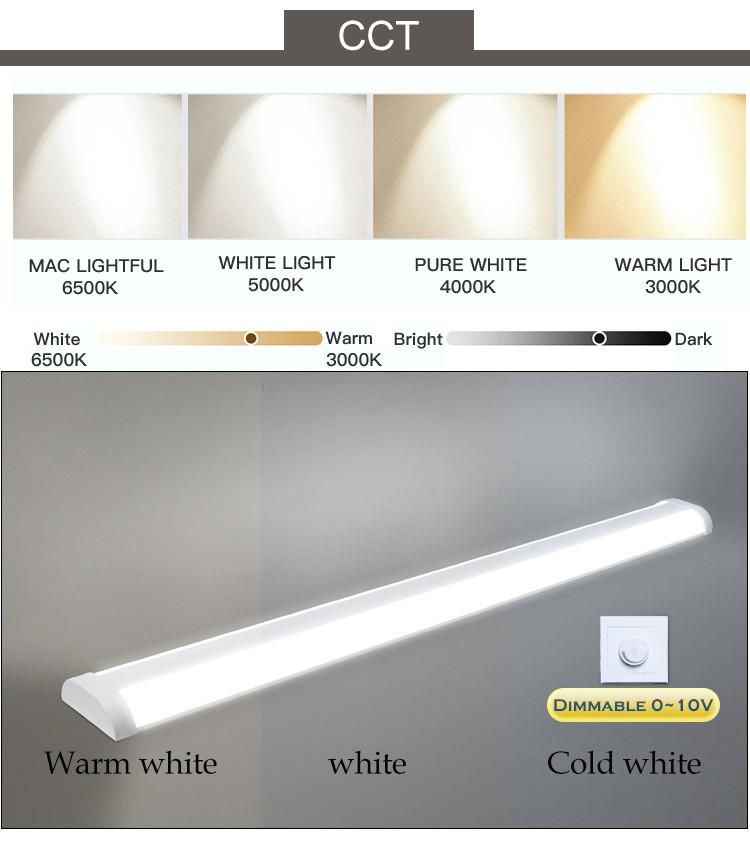 Ogjg 4FT Direct Indirect Wall Mount Office LED Tube Light