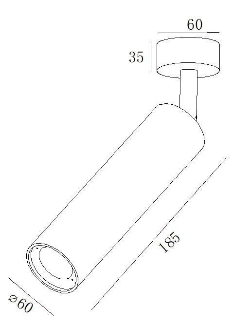 AC100-240V LED Track Light with CE, Rosh Certification