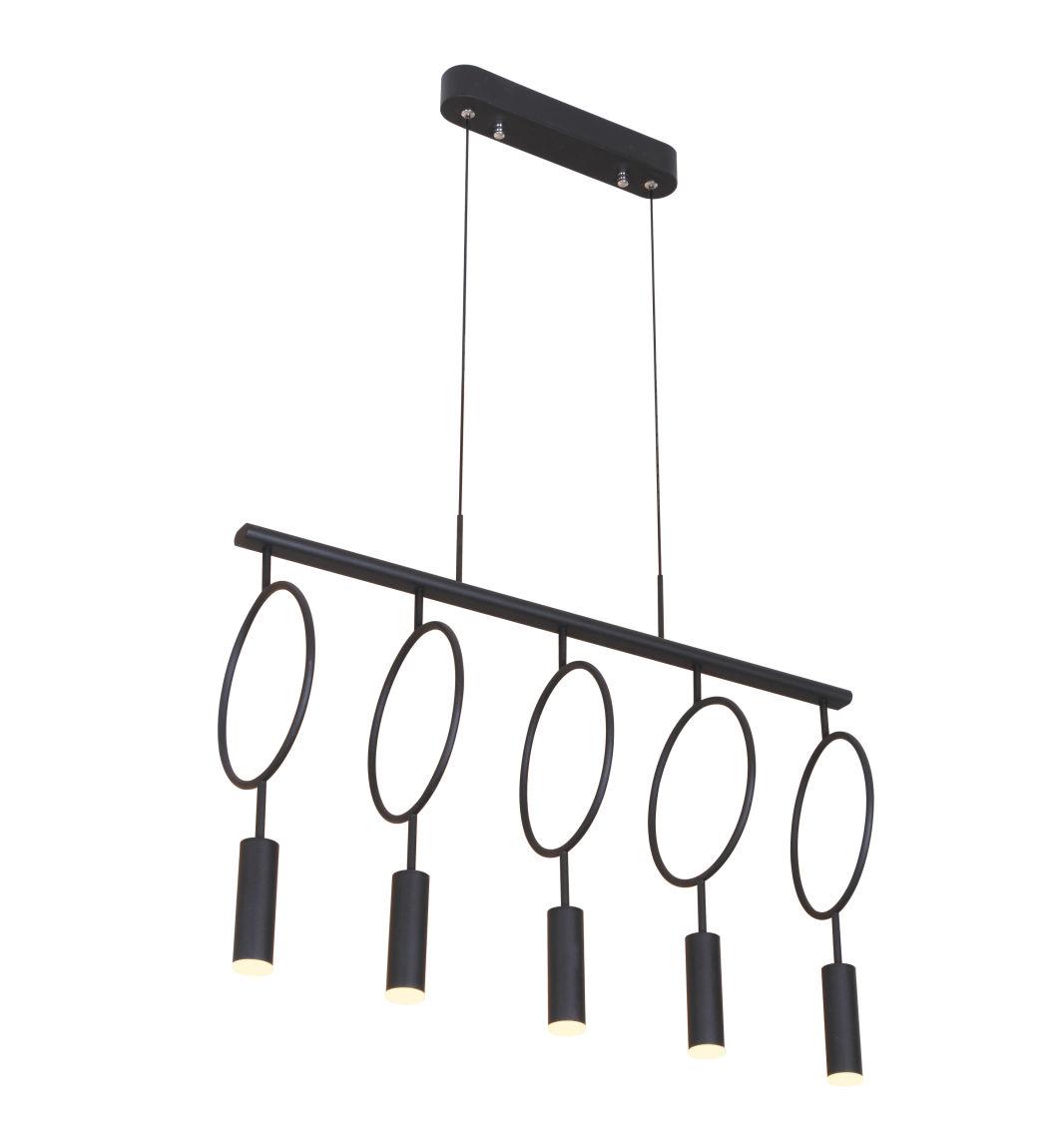 Masivel Factory Nordic Indoor Home Black LED Chandelier Light