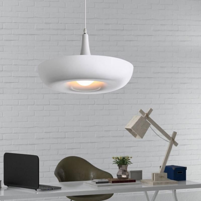 Verve Design 60W Black Metal Dome Pendant Light