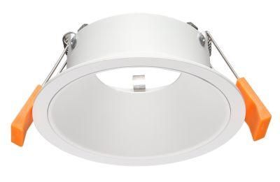 Aluminum Round Fitting LED Downlight Ceiling Light Spotlight Trim Housing