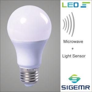 SMD2835 Intelligent LED 7W 9W 12W Microwave Radar Detection Motion Sensor Bulb