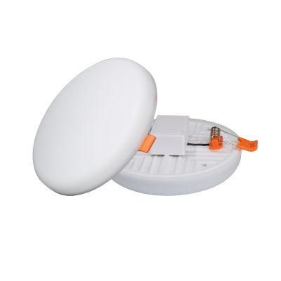 New Design Indoor Office Home Easy Installation Round 8W 18W 24W 36W Frameless Ceiling LED Panel Light