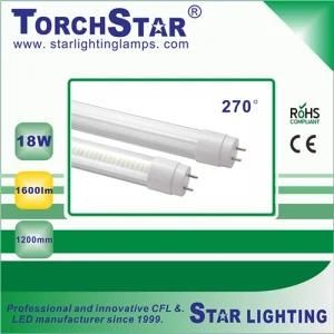 AC100-265V G13 1200mm 18W LED T8 Tube