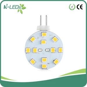 G4 LED Disc Warm White 12SMD2835 AC/DC