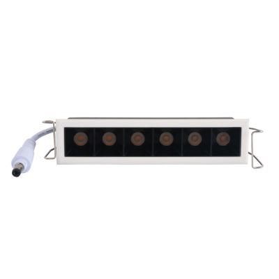 8W Anti Glare 24 Degree LED Linear Down Spot Light