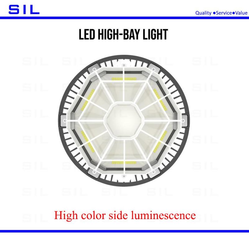 Industrial Lighting Lamp 150lm/W UFO Highbay 100W Anti-Glare LED High Bay Lights