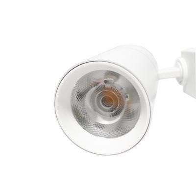 Factory Original Best Seller White/Black 18W/30W Dimmable Spot Tracking Rail Light LED COB Tracklight