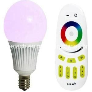 85-265V Input Power 5W E27 Base RGB Ww/ Cw Light Bulb