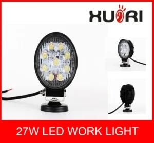 27W Work Light Round/Truck Light/Car Light 27W/off Road Light